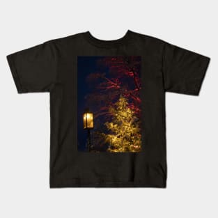 Christmas Tree at Night Kids T-Shirt